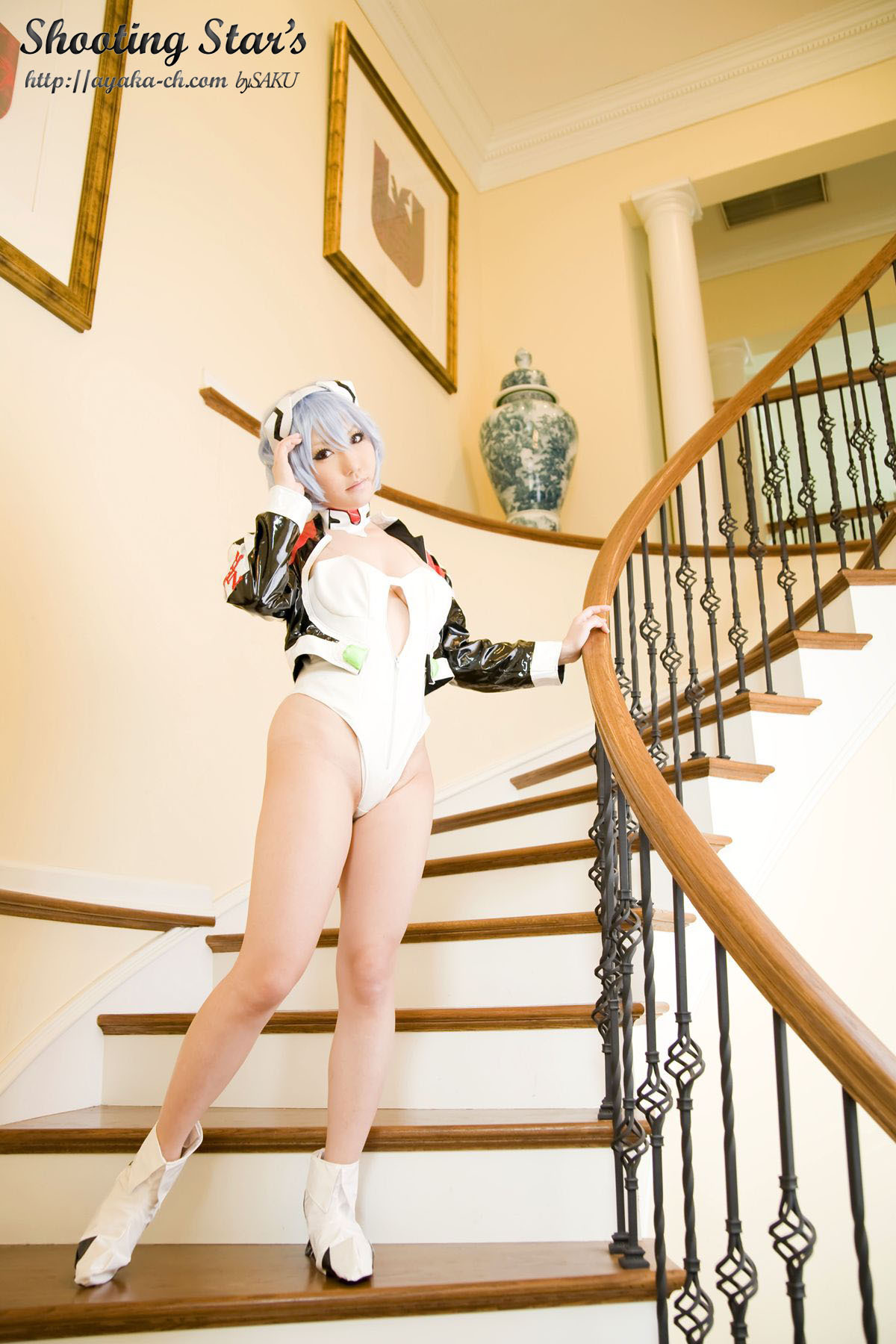 [Cosplay]  Evangelion - Big Tits Rei Ayanami 2